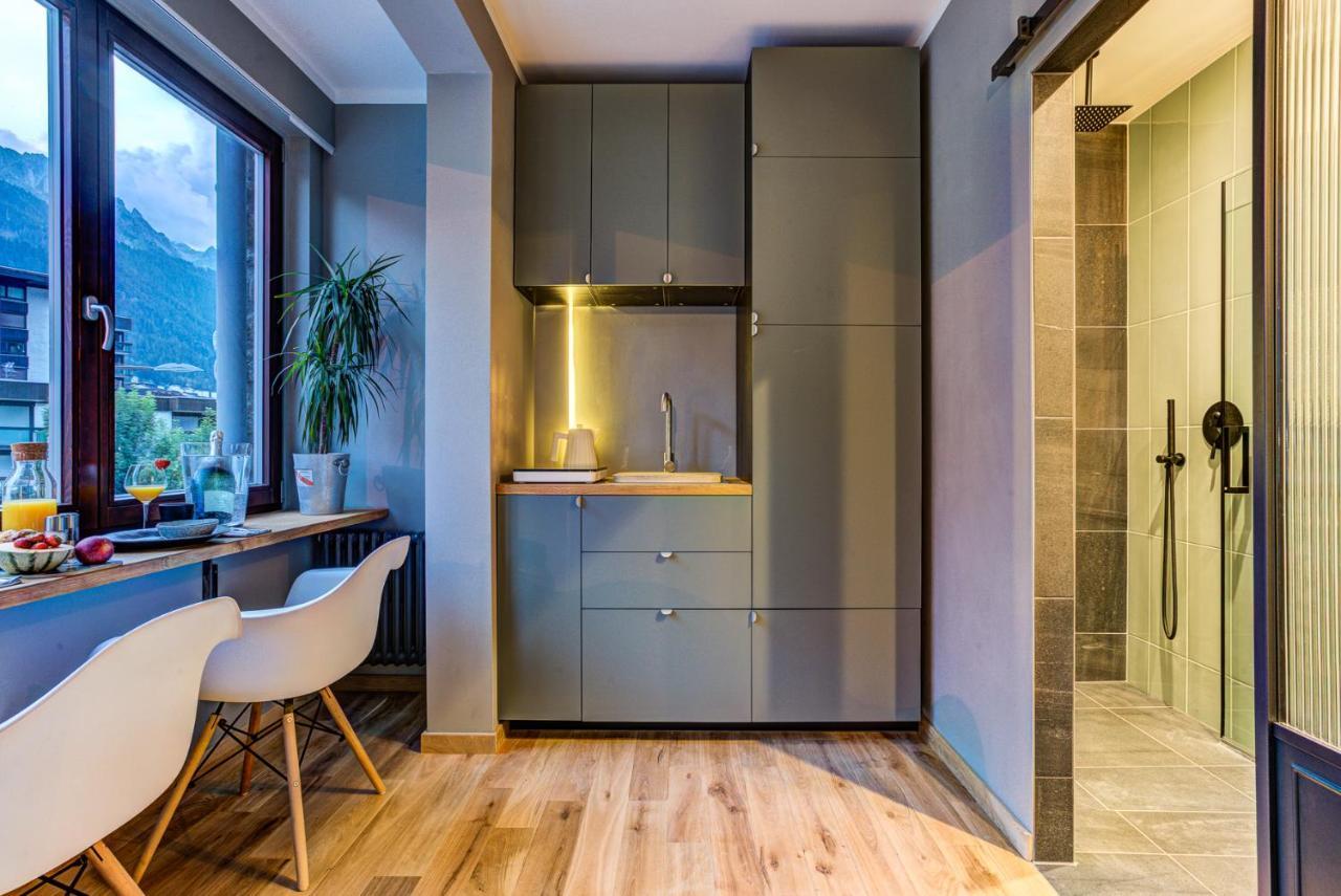 Chamonix City Center Luxury Studio Apartment Eksteriør bilde