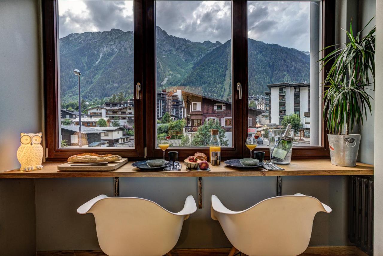 Chamonix City Center Luxury Studio Apartment Eksteriør bilde