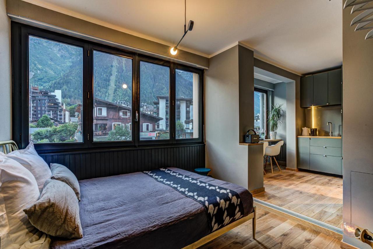 Chamonix City Center Luxury Studio Apartment Eksteriør bilde