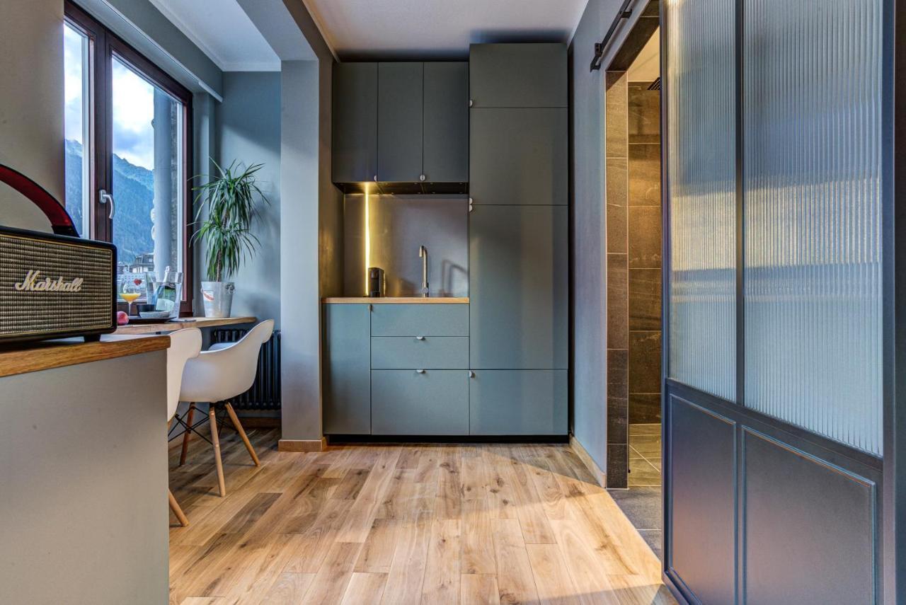 Chamonix City Center Luxury Studio Apartment Eksteriør bilde
