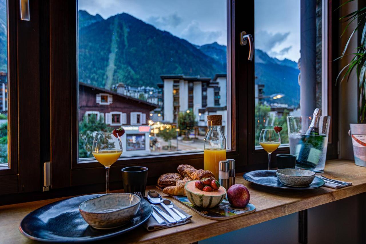 Chamonix City Center Luxury Studio Apartment Eksteriør bilde